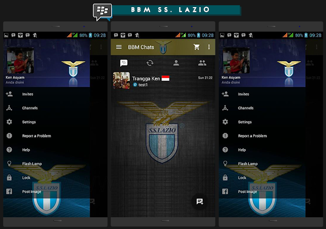 BBM MOD SS Lazio Versi 2.10.0.31 APK