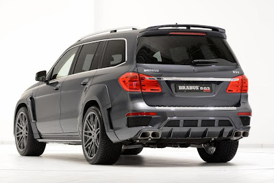 Mercedes-Benz GL 63 AMG (Brabus B63 - 620 Widestar) (2013) Rear Side