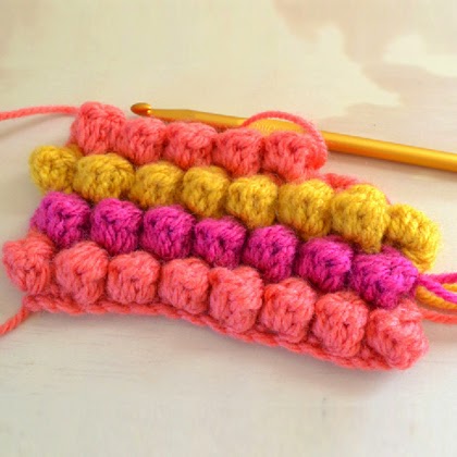 Puff or Bobble Stitch Crochet Tutorial