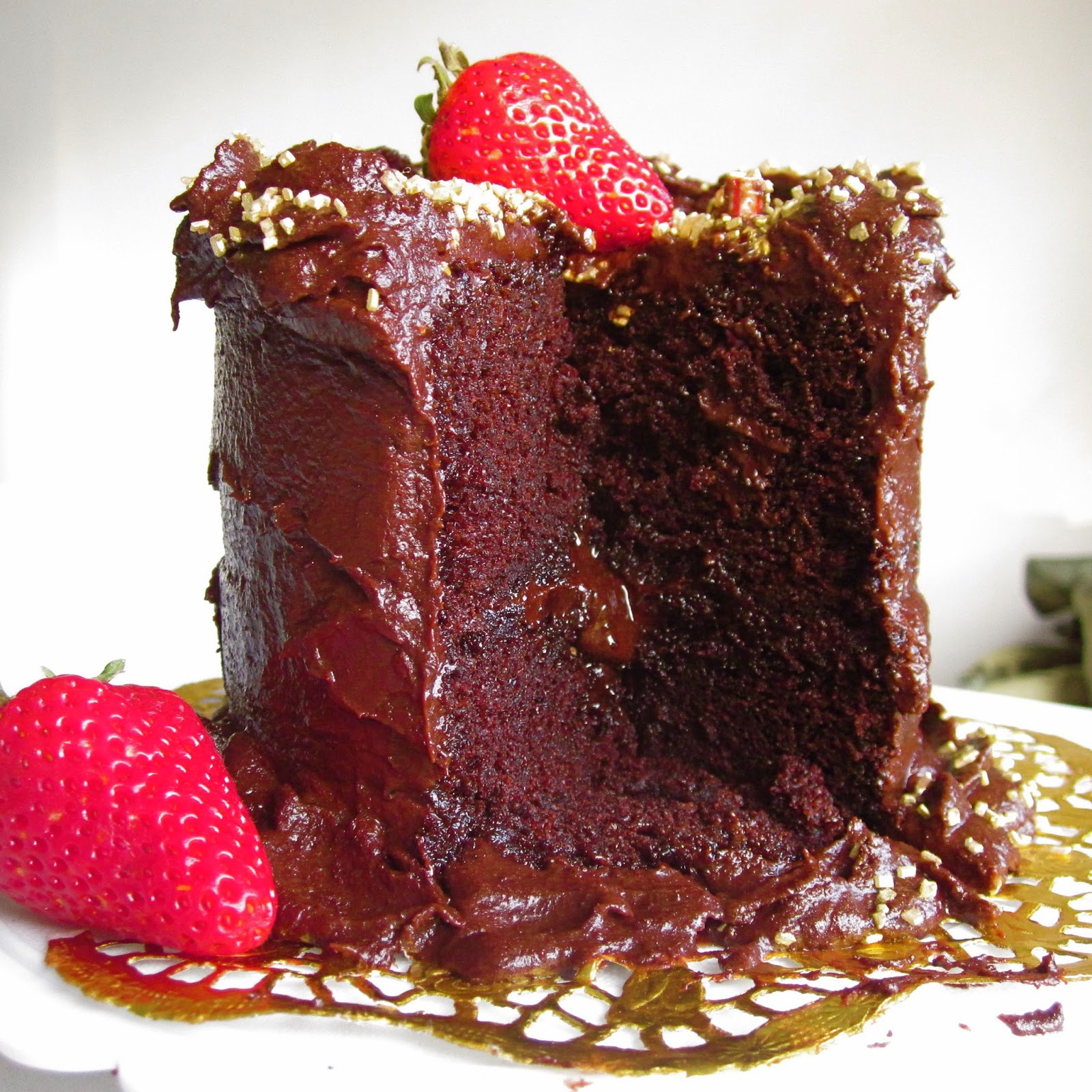 Mini 4-Inch Double Chocolate Layer Cake For Two - The ...