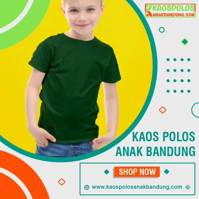 Grosir Kaos Polos Anak murah Bandung