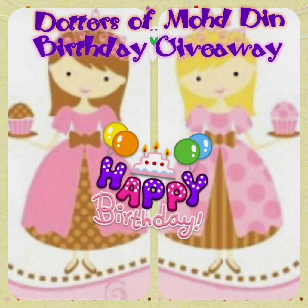 Dotters of Mohd Din Birthday Giveaway