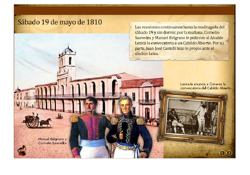 Biblioteca Escuela 718 Libertad La Semana De Mayo De 1810