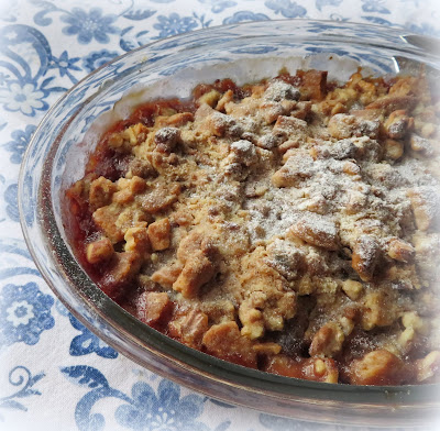 Cranberry Peach Crisp