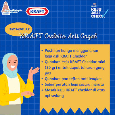 Tips membuat KRAFT Crolette anti gagal