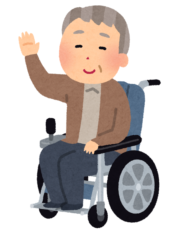 電動車椅子に乗った人のイラスト かわいいフリー素材集 いらすとや 電動車椅子に乗った人のイラスト かわいいフリー素材集 いらすとや