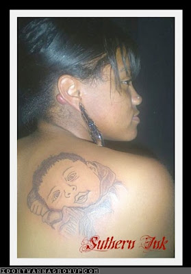 Baby Portrait Tattoos Went Wrong