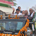 पुरैनी में एनडीए प्रत्याशी के समर्थन में पूर्व उपमुख्यमंत्री ने किया रोड शो 
