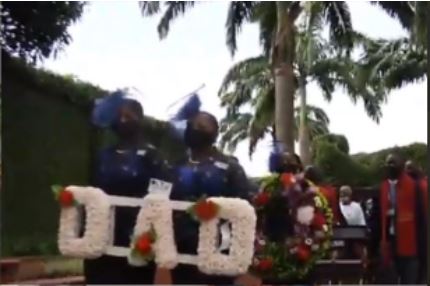 Video From The Burial Ceremony Of Veteran Highlife Musician, Dr. Victor Olaiya