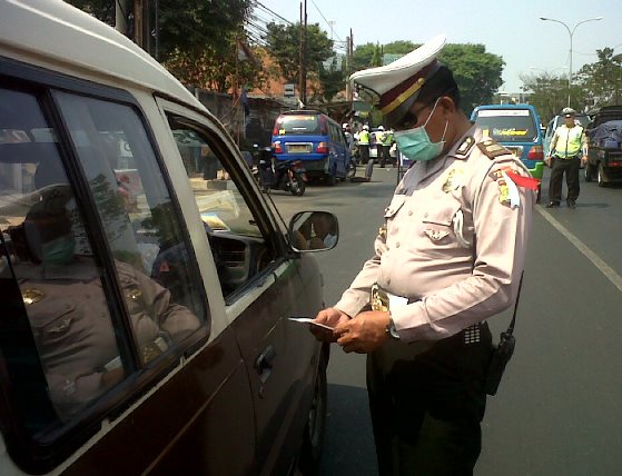 Operasi Zebra, Satlantas Depok Siap Tilang Pengendara Nakal