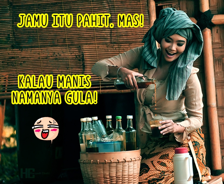 10 Meme 'Jamu Pahit' Ini Lucu Banget Bikin Ngakak Guling 