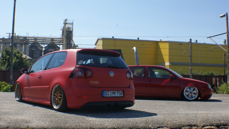 Low Familia Mk4 Mk5 Steppi Mario beim Shooting in Polen Red Lovers