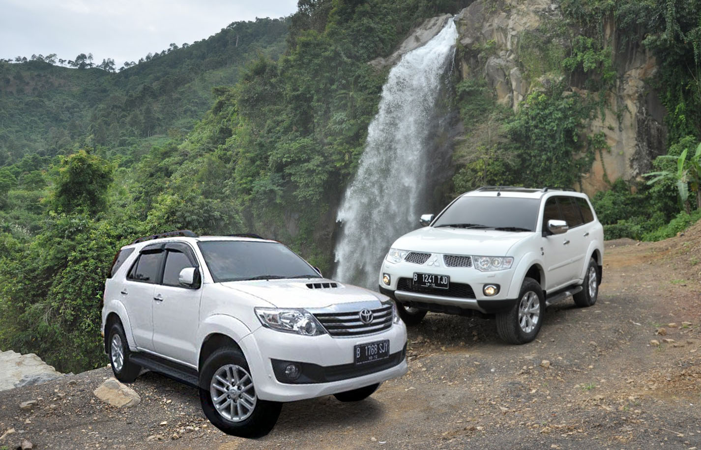 Toyota Fortuner VNT Vs Mitsubishi Pajero Sport Dakar Andra