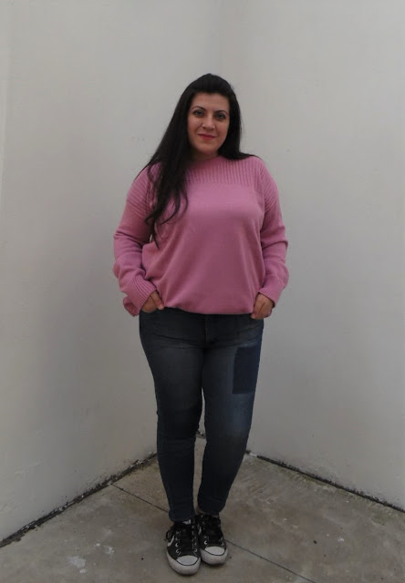 Pink Oversized Knit Jumper (Femme Luxe) - Sala de Maquillaje