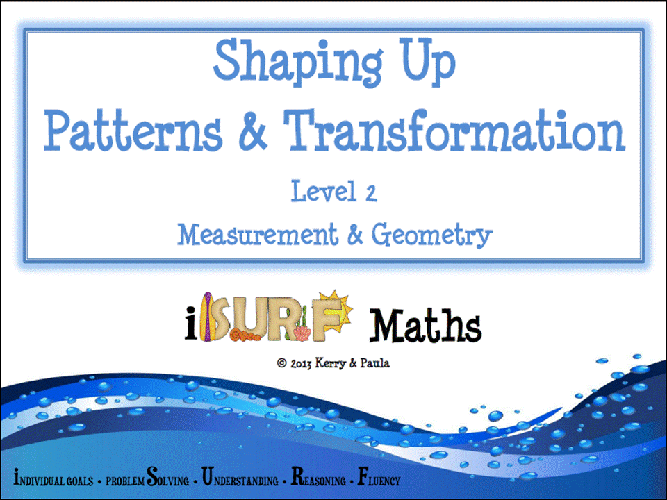 https://www.teacherspayteachers.com/Product/Shaping-Up-Patterns-and-Transformation-781778