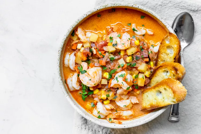 Shrimp and Chorizo Chowder