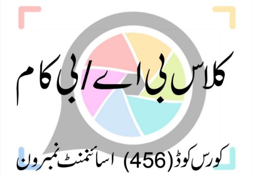 aiou-solved-assignments-bcom-code-456