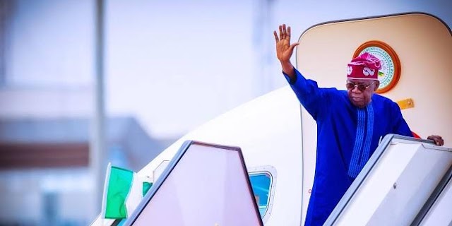 President Tinubu Returns To Abuja After Netherlands, Saudi, Finally  'Medical Treatment In France'