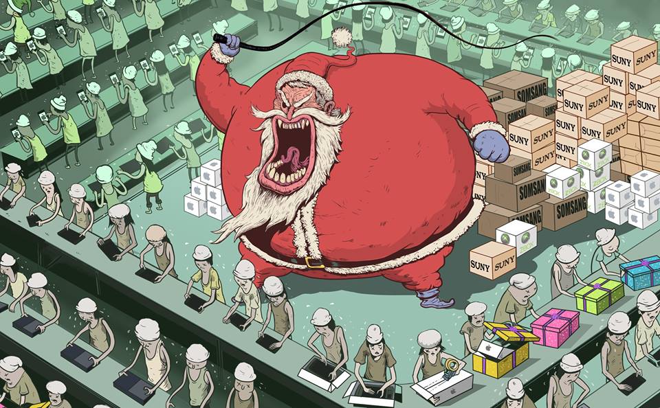 This Artwork Is Probably The Most Accurate (And Scary) Portrayal Of Modern Life We’ve Ever Seen - SANTA’S REAL WORKSHOP