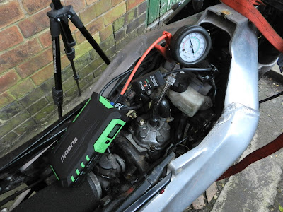 Aprilia RS 125 compression testing RS125