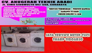 Jasa Service Mesin Cuci Sharp Sidoarjo 