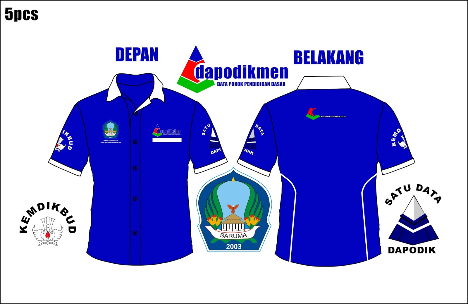 OMAH OPERATOR SEKOLAH Desain Seragam PDH