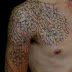 Japanese TATTOO Horimitsu Cherry blossoms storm