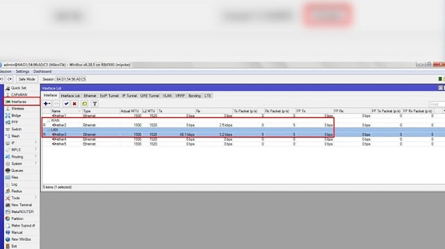 Mengubah Nama Interface Mikrotik