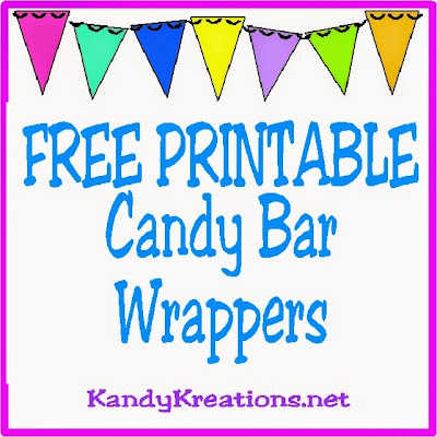 Celebrate every occasion with a fun printable candy bar wrapper.  You won't just be giving a card and a wish, you'll be giving a chocolate bar with memories. Yum! 