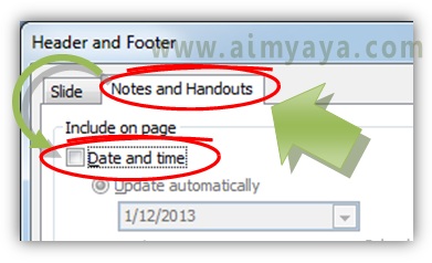 Tanggal memang bermanfaat untuk mengetahui kapan slide dicetak atau ditayangkan Cara Menghapus Tanggal dan Jam dari Slide Presentasi