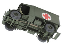 Tamiya 1/48 British 2-Ton 4x2 Ambulance (32605) Color Guide & Paint Conversion Chart　