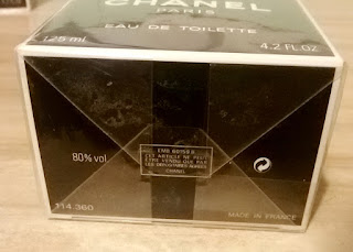 Vintage Chanel Egoiste - Platinum Egoiste bottles and boxes