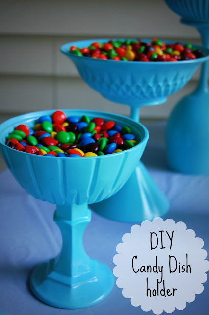 DIY candy dish