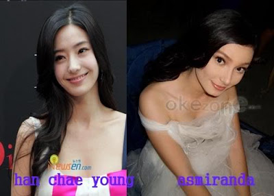 asmiranda+ +han+chae+young Wow!!! Artis Indonesia Yang Mirip Artis Korea 