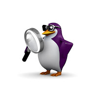 Be a Purple Penguin! (magnifying penguin)