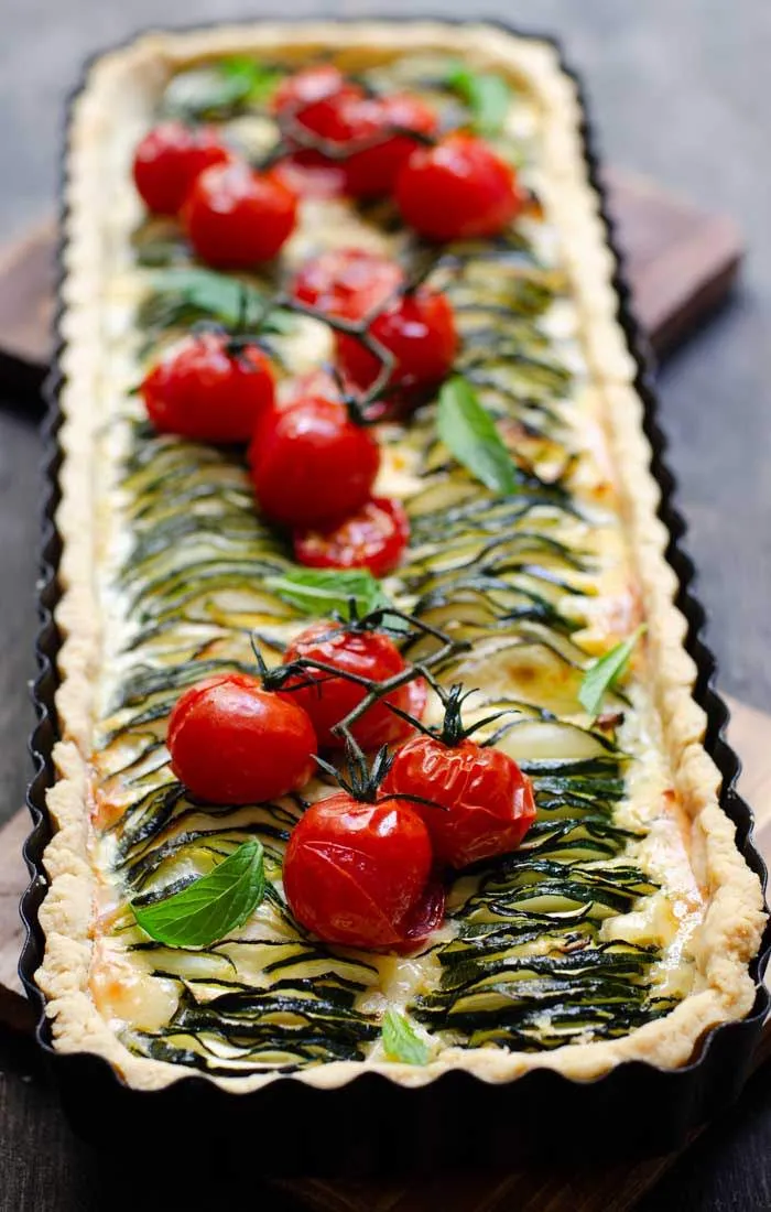 vegetable tart