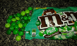 M&M de menta