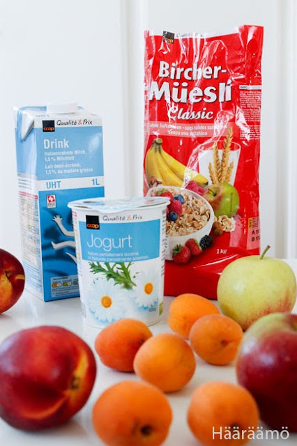 Ohje: Birchermüesli