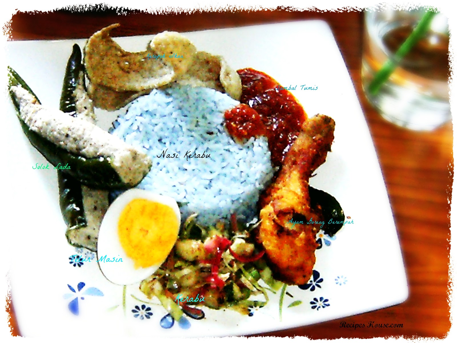 Julia Homemade: Nasi Kerabu Mudah