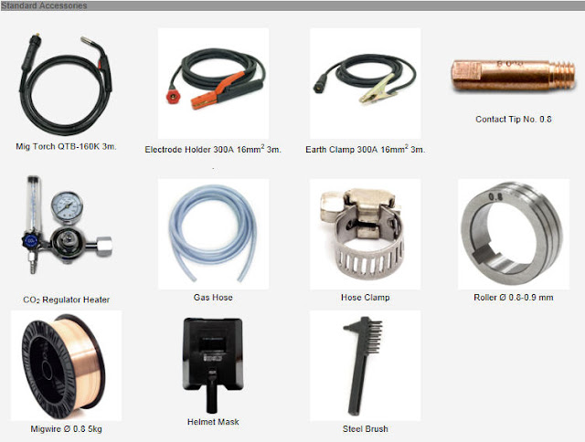 ตู้เชื่อมไฟฟ้า IWELD  รุ่น MIG MMA 225 IGBT