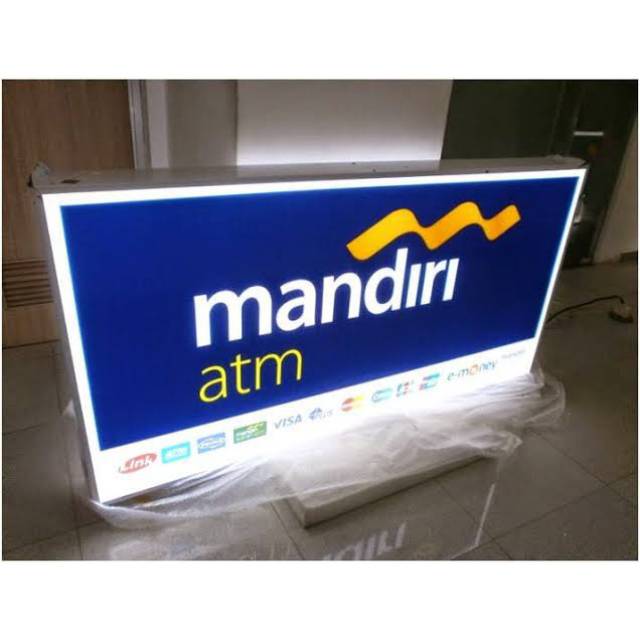 Neon Box Mandiri ATM