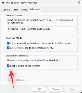 Pemeriksaan dan Cara Memperbaiki Masalah Mikrofon Tidak Berfungsi di Windows 11