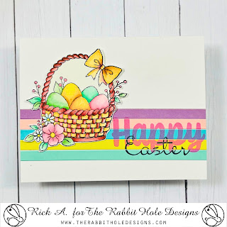 Happy Easter Card by Rick Adkins