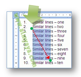 Saat anda menciptakan dokumen atau laporan memakai microsoft word Ahli Matematika Cara Cepat  Membuat Blok Teks dengan Mouse di Microsoft Word