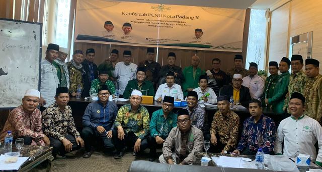 Konfercab NU Padang Tetapkan Jamaril Tuanku Mudo Rais Syuriah, Hendri Yazid Ketua Tanfidziyah  