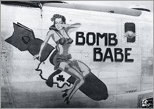 WWII bomber nose art