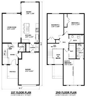 Getting the Ideas of Simple Two Storey House Design with Floor Plans