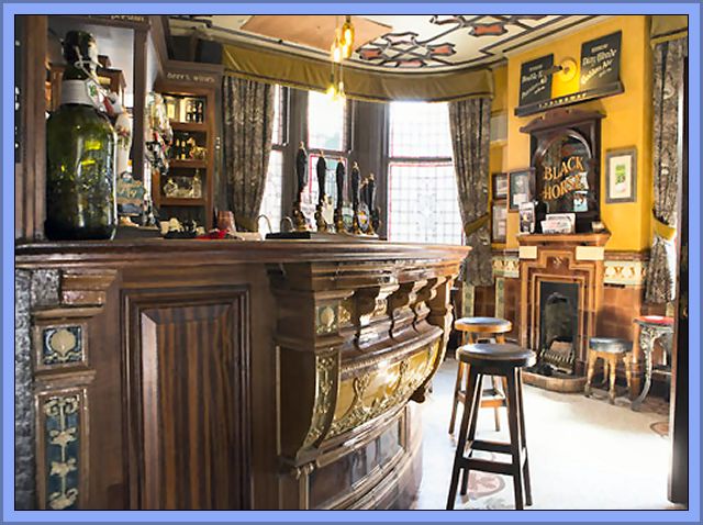 The Interior Of The Black Horse Pub In Preston Is A Victorian Gem