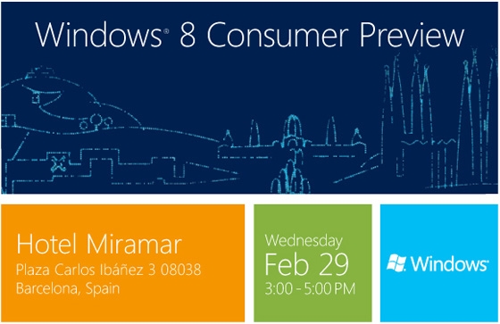 Tonight, your visit to Windows 8 consumers Preview