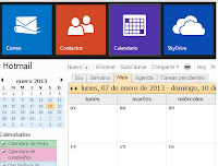 outlook calendario